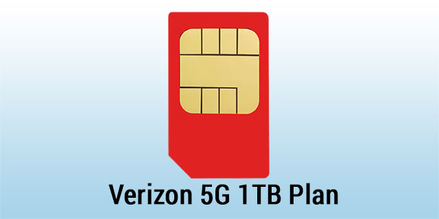 Verizon 5G 1TB Plan